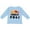 AE-Light Blue, variant on Inktastic Powered by P B and J Peanut Butter Lover Boys or Girls Long Sleeve Toddler T-Shirt