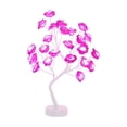 thumbnail image 2 of Birdeem Rose Flower Table Tree Light 24 Leds Desk Top Bonsai Lighted Tree Battery Operated Usb Plug Powered Tree Table Lamp Rose Flower Desk Tree Lamp for Home Party We, 2 of 5
