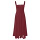 thumbnail image 4 of Vestido informal para mujer: cuello en V, espalda escotada y detalle de lazo. Versátil para primavera, verano y otoño. Combina con leggings. Cómodo para llevar a diario., 4 of 5