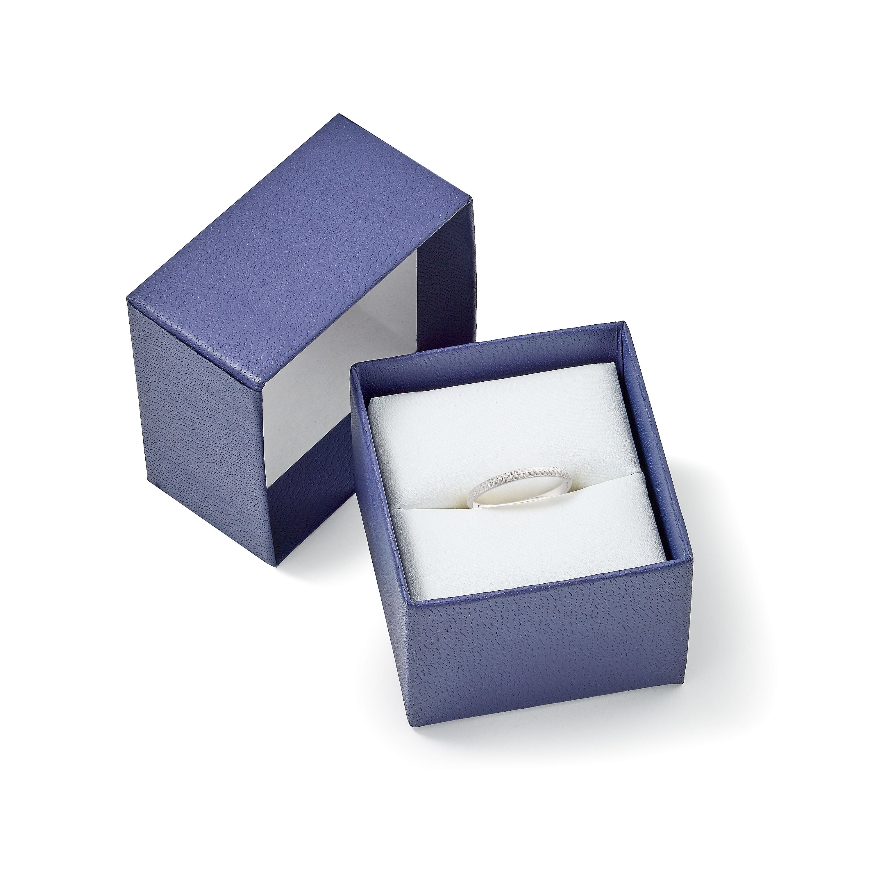 Men's 14K Solid Gold Wedding Band, 6mm, Classic Fit, High-Polish Ring, 14K White Gold (Stamped for Authenticity), Size 11.5