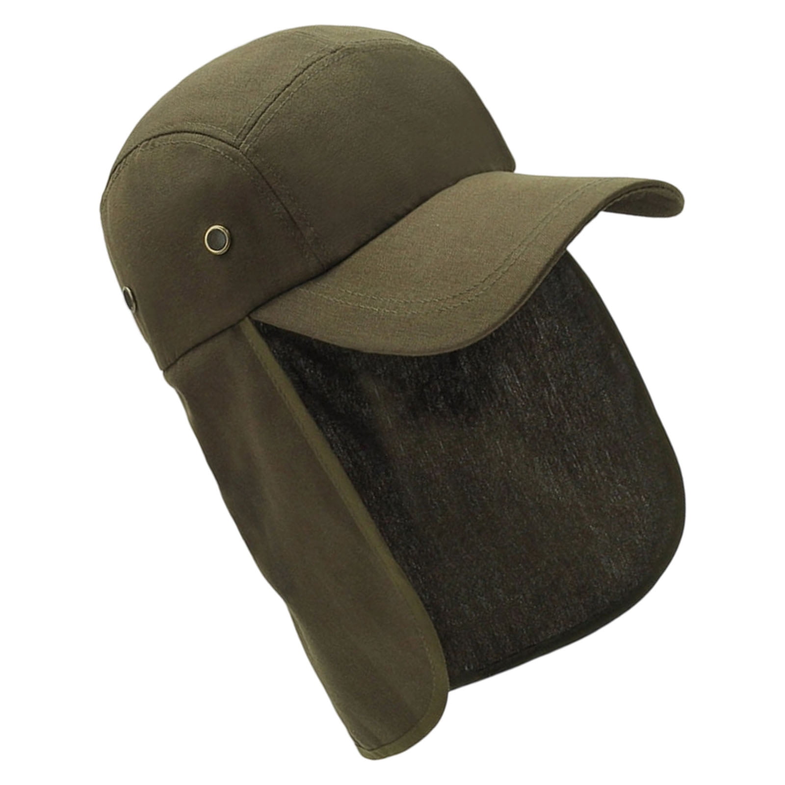 Breathable Outdoor Hiking Hat with Neck Flap Adjustable Sun Fishing Caps for Men & Women