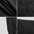 thumbnail image 4 of INCERUN Men's Casual Wide-leg Straight Formal Trousers Solid Color Pants, 4 of 5
