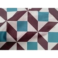 thumbnail image 4 of oneOone Cotton Cambric Fabric Triangle|Parallelogram & Square Geometric Printed Fabric 1 Yard 56 Inch Wide, 4 of 4