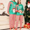 thumbnail image 5 of yoeyez Christmas Pajamas for Family Christmas Pjs Matching Sets Xmas Tree Couples Loungewear Long Sleeve Family Matching Jammies Holiday Sleepwear Set, 5 of 6