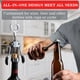 thumbnail image 4 of Sacacorchos de ala de aleación de zinc resistente, abridor de cerveza con tornillo de corcho para camareros, abridor de botellas multifuncional para cocina casera, 4 of 5