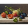 thumbnail image 3 of Emilie Preyer 14x11 Black Modern Framed Museum Art Print Titled - Still-Life with Fruit, 3 of 5