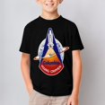 thumbnail image 2 of NASA T-Shirts for Boys Girls, Kids 3D Print Short Sleeve, Unisex Crew Neck Tee Shirts for Youth, 2 of 9