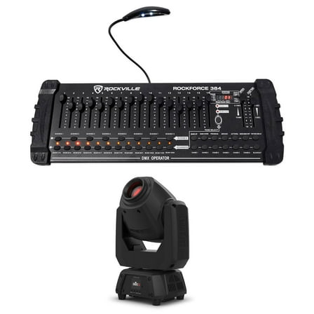 Chauvet DJ Intimidator Spot 260X Moving Head Light w/RF Receiver DMX Controller