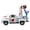 White Truck White woman and blue, variant on Retro Pickup Truck Model with Bride and Groom Figurines Ornament For Wedding Cake Toppers Decoration Couples