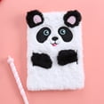 thumbnail image 2 of Affordablo Warehouse Sale Back To School Supplies Plush Cartoon Cute Diary Book Notebook Notepad Paper High Quality, 2 of 2
