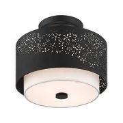 Livex Lighting - Noria - 2 Light Semi-Flush Mount in Modern Style - 12 Inches