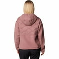 thumbnail image 2 of Women's Columbia Cloud Point Hooded Fleece Pullover Jacket Color: Dark Stone Stone Green Size: X LARGE, 2 of 4