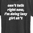 thumbnail image 3 of Instant Message - Can't Talk - Women's Short Sleeve Graphic T-Shirt, 3 of 6