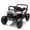 Black+Polypropylene, variant on LHSHID 12V Ride On Electric UTV W/2.4G Parents Control,Slow Start Swing Function,Anti-Slip Wheels with Front Shock Absorbers,LED Lights,Built-in music player,Long-Lasting Battery