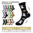thumbnail image 3 of COOPLUS 5 Pairs Funny Crew Socks for Women Novelty Rabbit Egg Chick Pattern Socks for Gift, 3 of 7