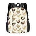 thumbnail image 3 of Balery Funny Chicken Backpack for Men and Women - Durable 600D Oxford Cloth -Large Capacity, Water-Resistant School, Travel, and Hiking Bag, 3 of 9