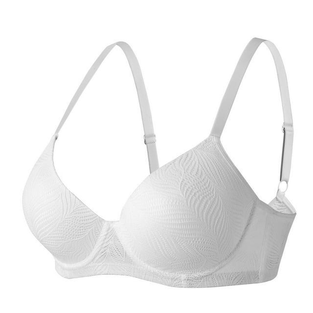 fheaev Everyday Bra for Women Seamless No Underwire Wireless Comfortable Breathable Soft Support Regular Bra with Adjustable Shoulder Strap