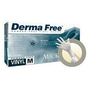 Angle View: Microflex DF-850XL Derma Free Powder Free Vinyl Gloves - X-Large