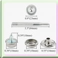 thumbnail image 3 of MarineSnap 60PCS Canvas Fastener Kit - Stainless Steel Boat Cover Snaps & Setting Tools for Upholstery & Furniture, 3 of 4