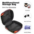 thumbnail image 4 of Mushroom Period Pouch: Stylish Sanitary Napkin Bag, Travel Pouch Necklace, and Makeup Travel Bag - Organize and Carry Your Feminine Hygiene Items with Ease 4.7x6.6x6.6 in, 4 of 6