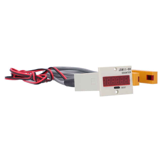 Industrial Digital Display Counter, Automatic Induction Digital Display Counter Meter BEM-6H-30E4-CT For Industrial Automation Control Systems AC110V