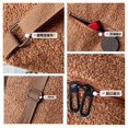 thumbnail image 2 of Mochilas De Compras De Viaje Para Niñas Y Niños, Mochila De Lana De Cordero Para Mujer, Bolsos De Hombro De Felpa Con Forma De Oso Para Viajes Diarios Kearding AP006670-05, 2 of 6