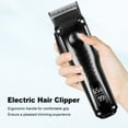 thumbnail image 4 of Styling Electric Hair Clipper Efficient Trimming Professional Barber Trimmer Set Hair Cutting Kit with 8 Limit Combs, 4 of 7