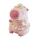 thumbnail image 1 of Peluche de carpincho suave de dibujos animados para acompañar el juguete de decoración del hogar. Animal de peluche de carpincho. Rosa 30cm, 1 of 9