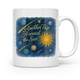 thumbnail image 2 of Wish Upon Stars 11 oz Coffee Mug - For Space-Loving White Ceramic Gift, 2 of 6