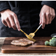 thumbnail image 2 of Cubiertos de acero inoxidable Western Steak Knife Tenedor Cuchara Palillos Set Oro JAMW Sencillez, 2 of 2
