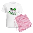 thumbnail image 6 of CafePress - Toy Fox Terrier Irish Women's Light Pajamas - Women's Short Sleeve Print T-Shirt and Pants Light Cotton Pajama Set, 6 of 7