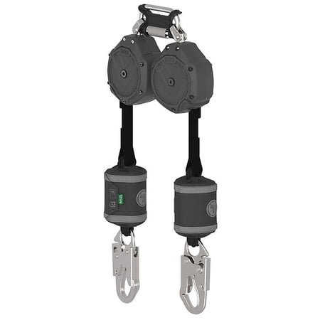 Msa Safety Self-Retracting Lifeline,6 ft L,2Legs VSOHW-012-QB-A