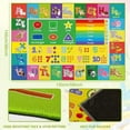 thumbnail image 5 of AKASISRUG Baby Play Mat Kids Rug for Playroom, Playtime Collection ABC, Numbers, Animals, Rainbow and Shapes Educational Area Rugs for Kids Room Classroom, 59x 39.4 inch, 5 of 8
