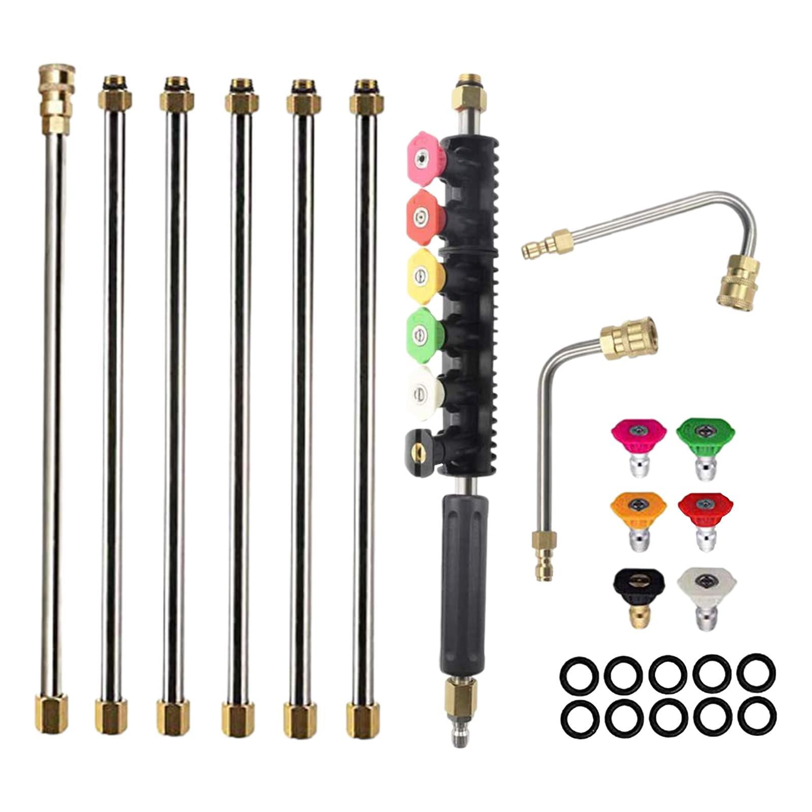 Adaptador De Varilla De Extensión Para Hidrolimpiadora Worx | Conector De 1/4 Pulgadas | Compatible Con Modelos WG610, WG620, WU623, Etc.