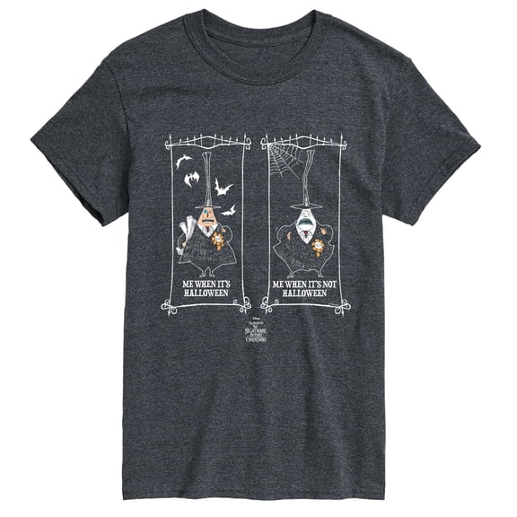 The Nightmare Before Christmas - When It's Halloween - Men's Short Sleeve Graphic T-Shirt