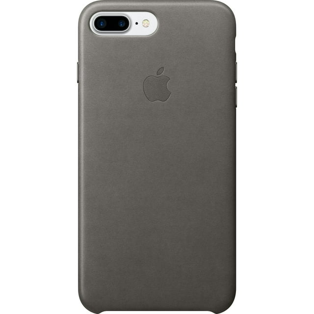 Apple Étui en Cuir pour iPhone 7/8 Plus - Gris Orage