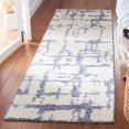 thumbnail image 2 of SAFAVIEH Martha Stewart Distressed Runner Rug, Blue/Ivory, 2'3" x 8', 2 of 6