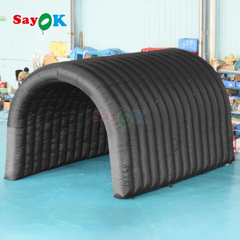 Sayok Inflatable Tunnel Entrance Tent with Installed Blower for Business Advertising and Event Exhibition