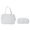 white, variant on Women Travel Household Large Capacity Makeup Bag Toiletries Bag Storage Bag Cosmetic Bag PINK L