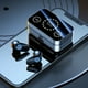 thumbnail image 4 of Auriculares inalámbricos Txmfgh con Bluetooth 5.3: intraaurales ligeros, micrófono integrado, resistencia al agua IPX4, sonido envolvente premium y estuche de carga (negro, blanco), 4 of 8