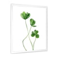 thumbnail image 3 of Designart 'Field Green Plant Detail Clover' Farmhouse Framed Art Print, 3 of 4