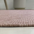 thumbnail image 4 of JONATHAN Y SHAPES 8 x 10 Area Rug, Evan Rustic Organic Curve - Light Rose, SHP102F-8, 4 of 8