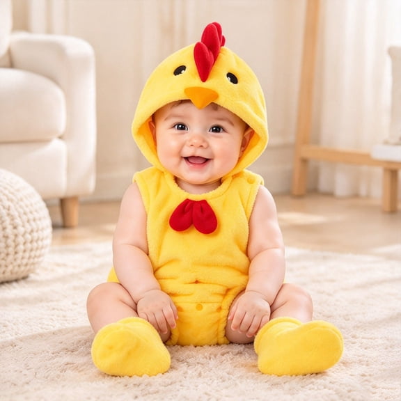 Afdoent Baby Boys Girls Animal Cute Long Sleeve Bodysuit and Hat Socks Outfit Set Holiday Party Dress Up