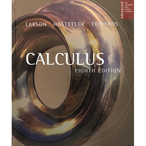 Pre-Owned Larson Calculus Advanced Placement Eighth Edition (Hardcover) 0618503005 9780618503001