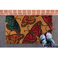 thumbnail image 2 of Abbott Collections AB-35-FWD-GA-913 18 x 30 Po Paillasson Papillon Multicolore, Orange et Bleu, 2 of 2