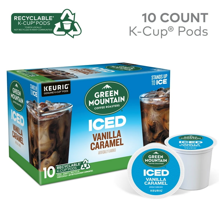 Green Mountain Coffee Roasters, Iced Vanilla Caramel K-Cup Coffee