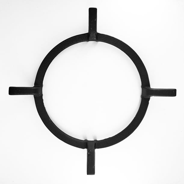 Inteprter Soporte de olla para estufa, soportes de soporte universales, estante fijo, quemador de Metal, salvamanteles, herramienta de cocina, accesorios Cocina y Comedor Inteprter HA070587-01