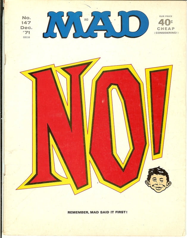 MAD Magazine #147 Dec 1971