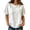 White*, variant on RUTAYY Women's T-Shirt Casual Solid Color Short Sleeve Crew Neck Tops Relaxed Casual Everyday Wear Vibrant Holiday Tees
