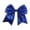 Blue, variant on Large Cheer Bows for Girls, Ngxiha 7.8"Handmade Grosgrain Ribbon Hair Accessories for Teen Girls Softball Cheerleader Sports